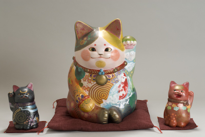 花福門 はなふくもん にっぽん招き猫100人展