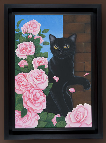 薔薇猫 にっぽん招き猫100人展